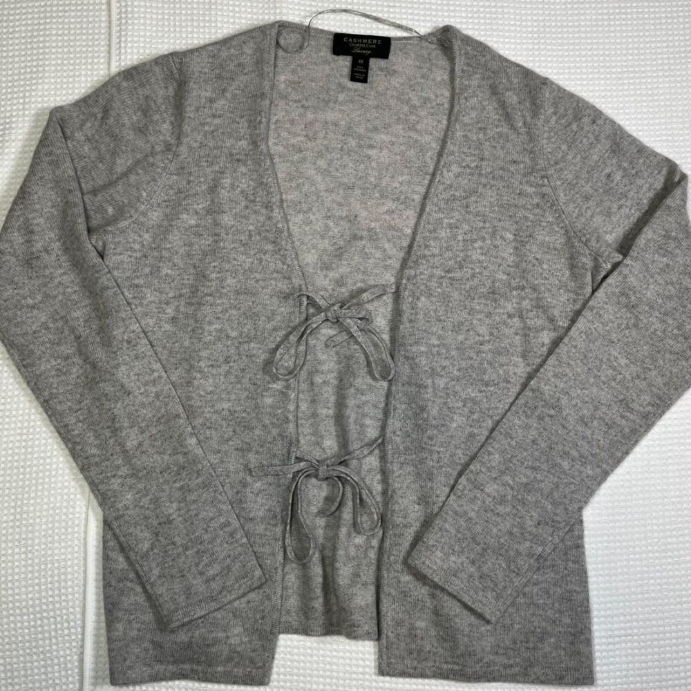 Charter-club Women's Grey Cardigan